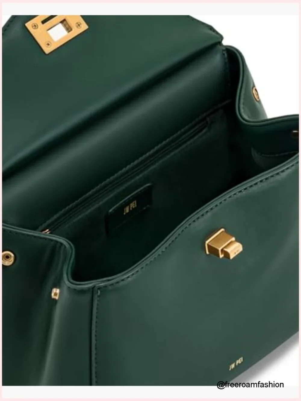 Top Handle Satchel Vegan Leather Crossbody Purse